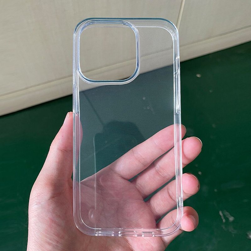 Clear Protective for iPhone Cases Bulk Wholesale Tpu Clear Shockproof Mobile Phone Case for iPhone 16 15 14 13 12 11 Pro X 7 8