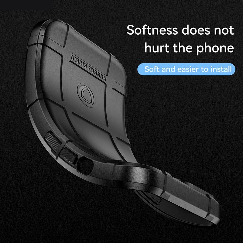 Armor Shield Shockproof Case for Google Pixel 9 8 7a 6a 7 6 Pro 5a 4a 5 5G 4 3a XL Rugged Anti-fall Cover Soft Phone Back Cases