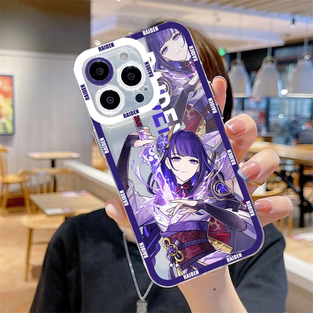 Genshins ImpactS Phone Case For Xiaomi Redmi Note 12 11 10 9 Pro 7 8 9C 10C 12C 13C 4G 5G Transparent Capa