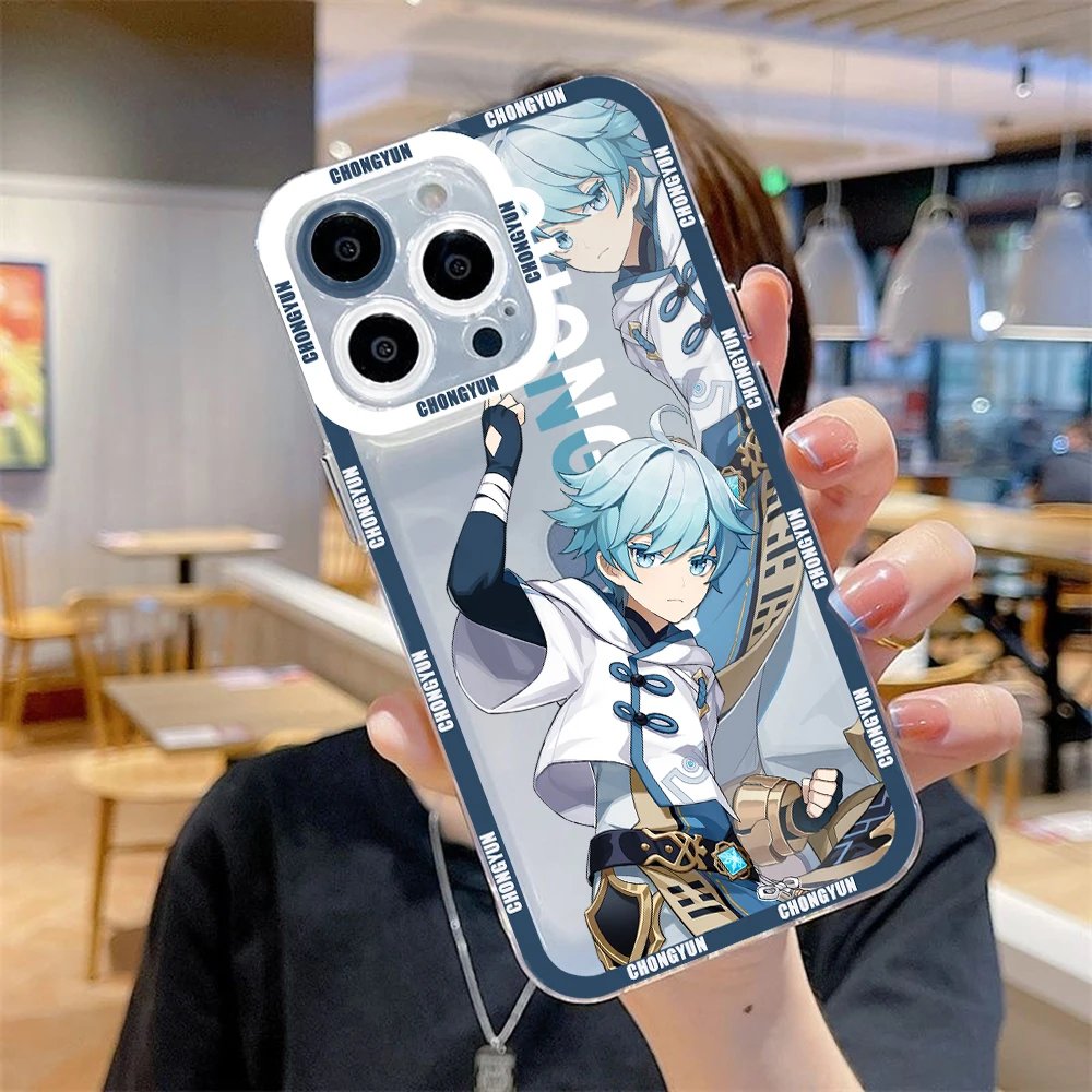 Genshins ImpactS Phone Case For Xiaomi Redmi Note 12 11 10 9 Pro 7 8 9C 10C 12C 13C 4G 5G Transparent Capa