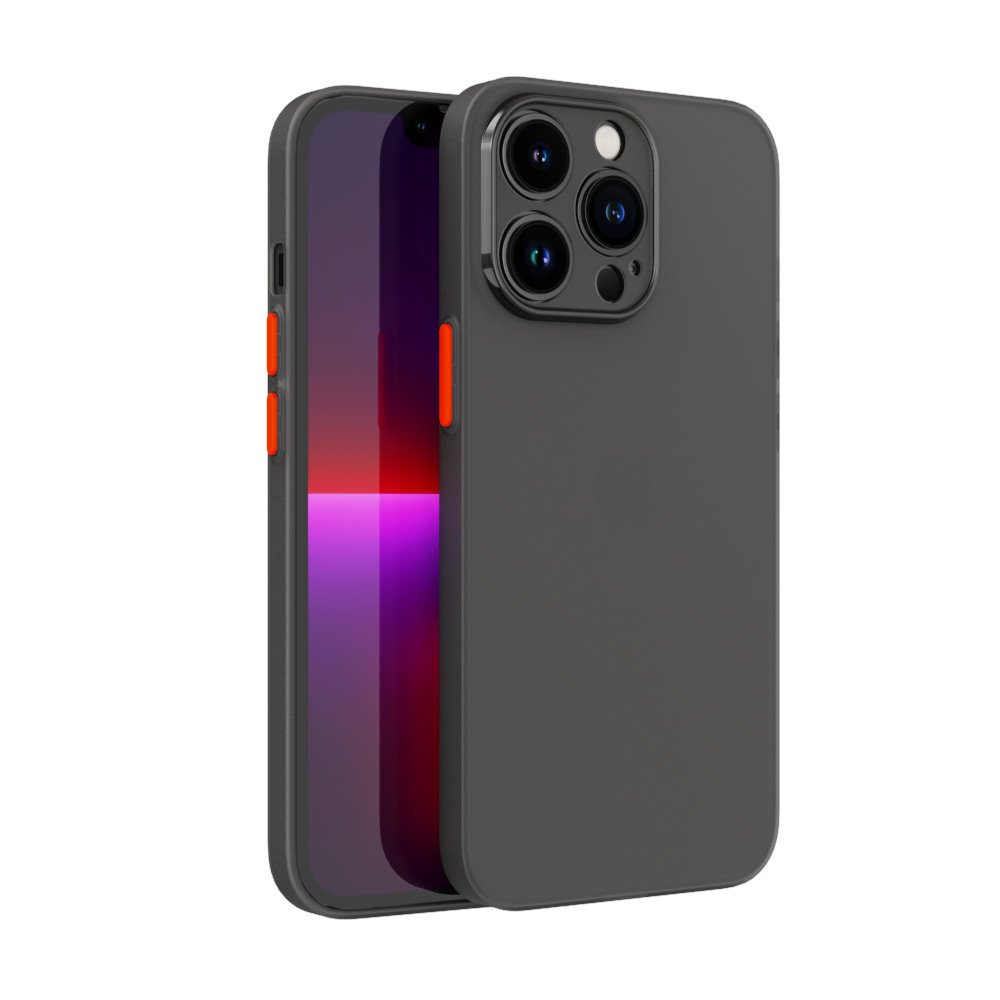 Mobile Phone Case with Metal Plating Buttons Thin TPU Factory Supplier Candy Color for Iphone 13 Pro Max 12 11 XR XS X 87 6 Plu