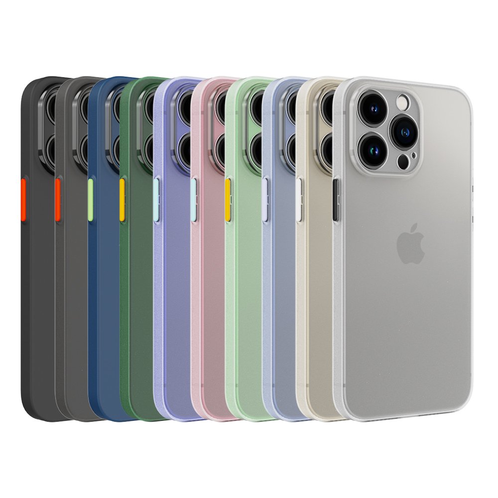 Mobile Phone Case with Metal Plating Buttons Thin TPU Factory Supplier Candy Color for Iphone 13 Pro Max 12 11 XR XS X 87 6 Plu
