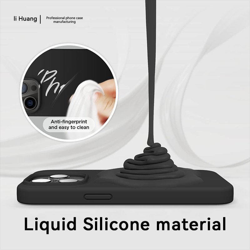 Durable Liquid Silicone For Iphones 15 Pro Max 14 13 12 Promax Phone Accessories Mobile Cover For Samsung S24 Ultra