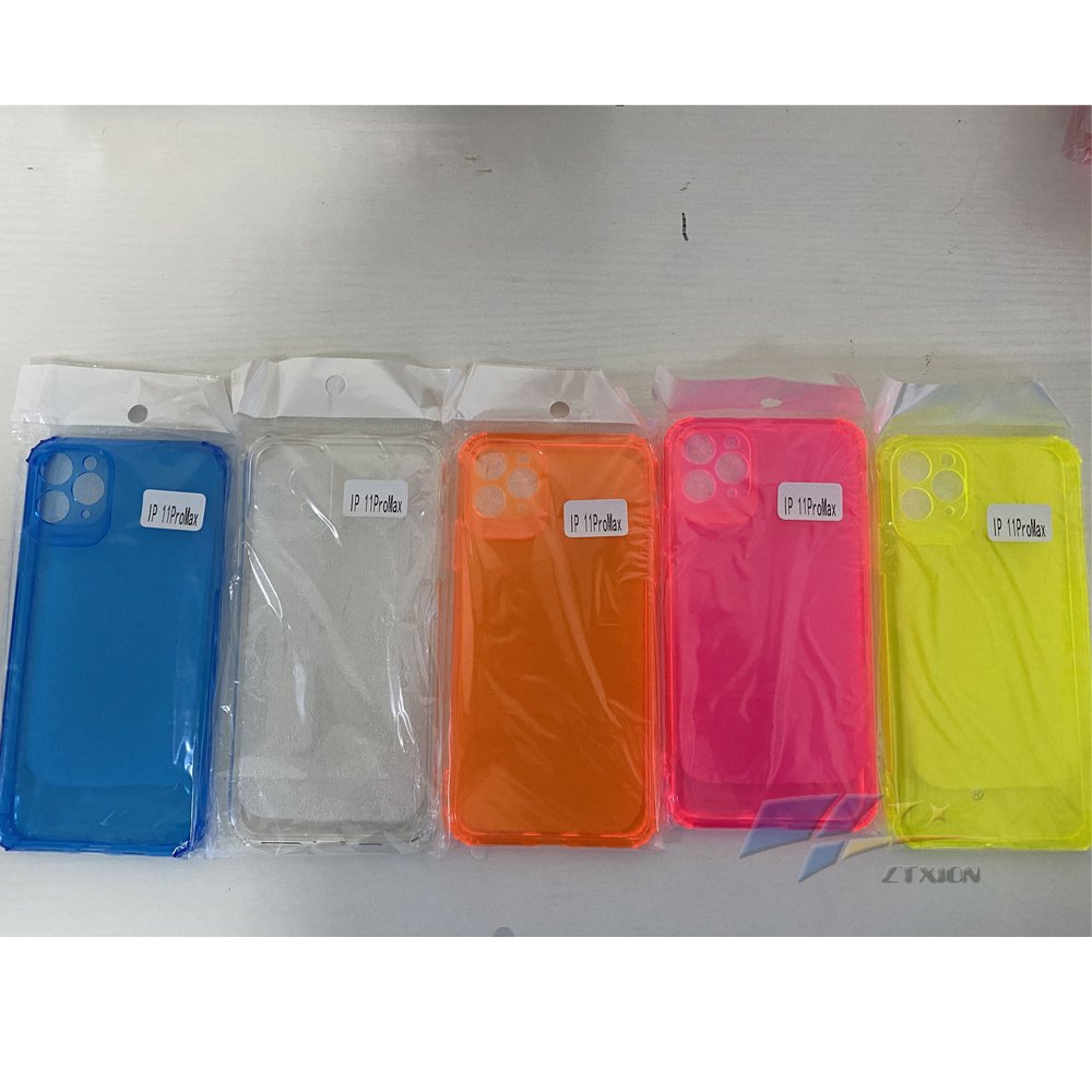 2021 new arrival mobile accessories case phone transparent mobile phone case blank phone case back cover