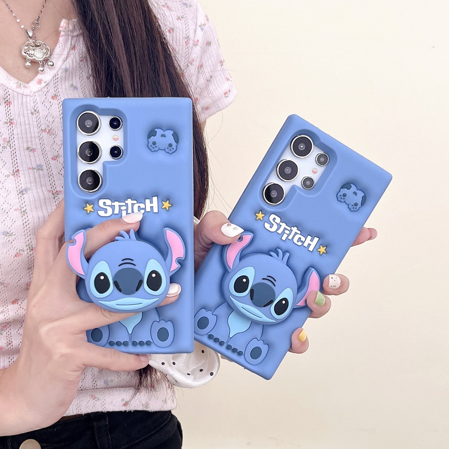 Cute cartoon silicone Samsung phone case for samsung s24ultra s24plus s24 s23 s22 A54
