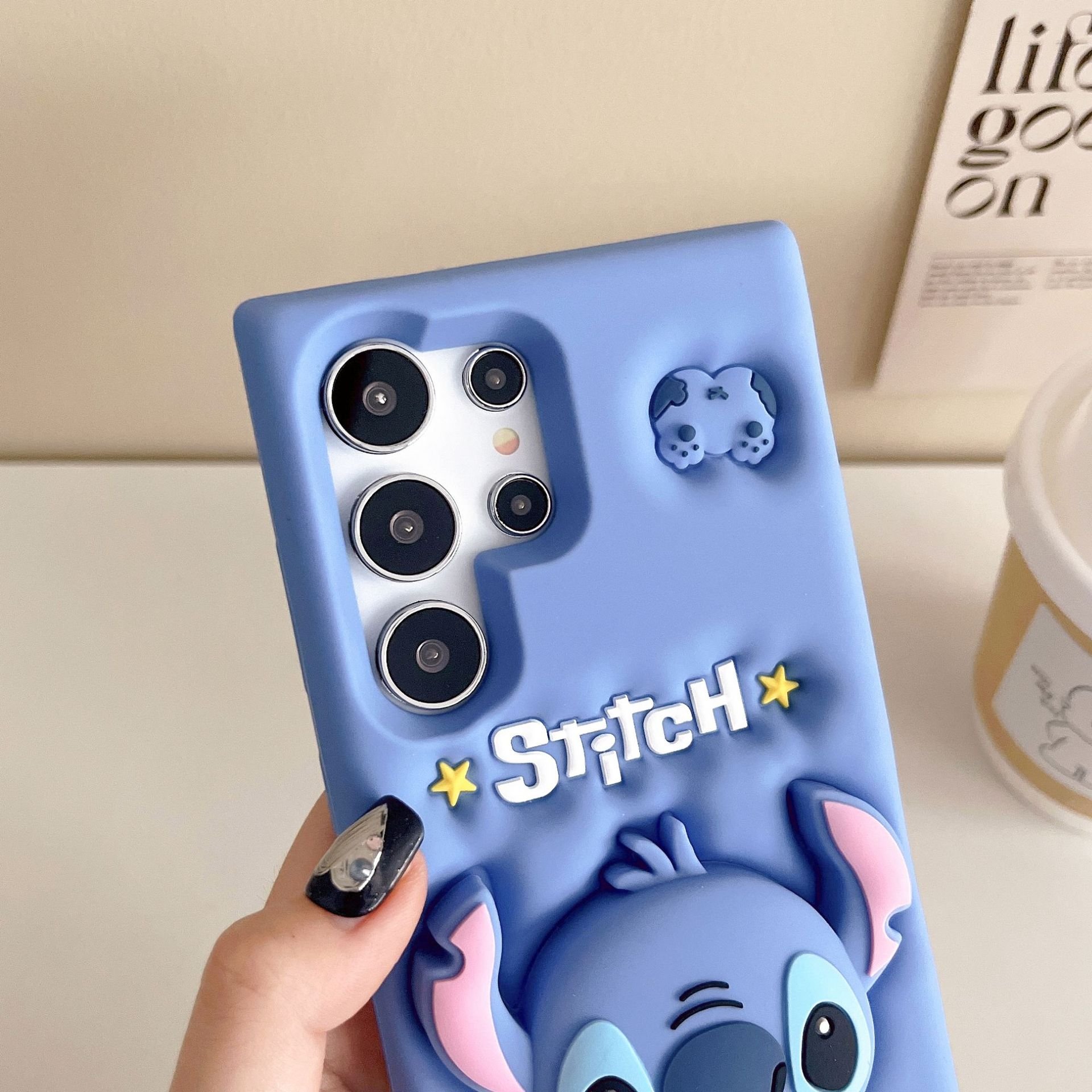 Cute cartoon silicone Samsung phone case for samsung s24ultra s24plus s24 s23 s22 A54