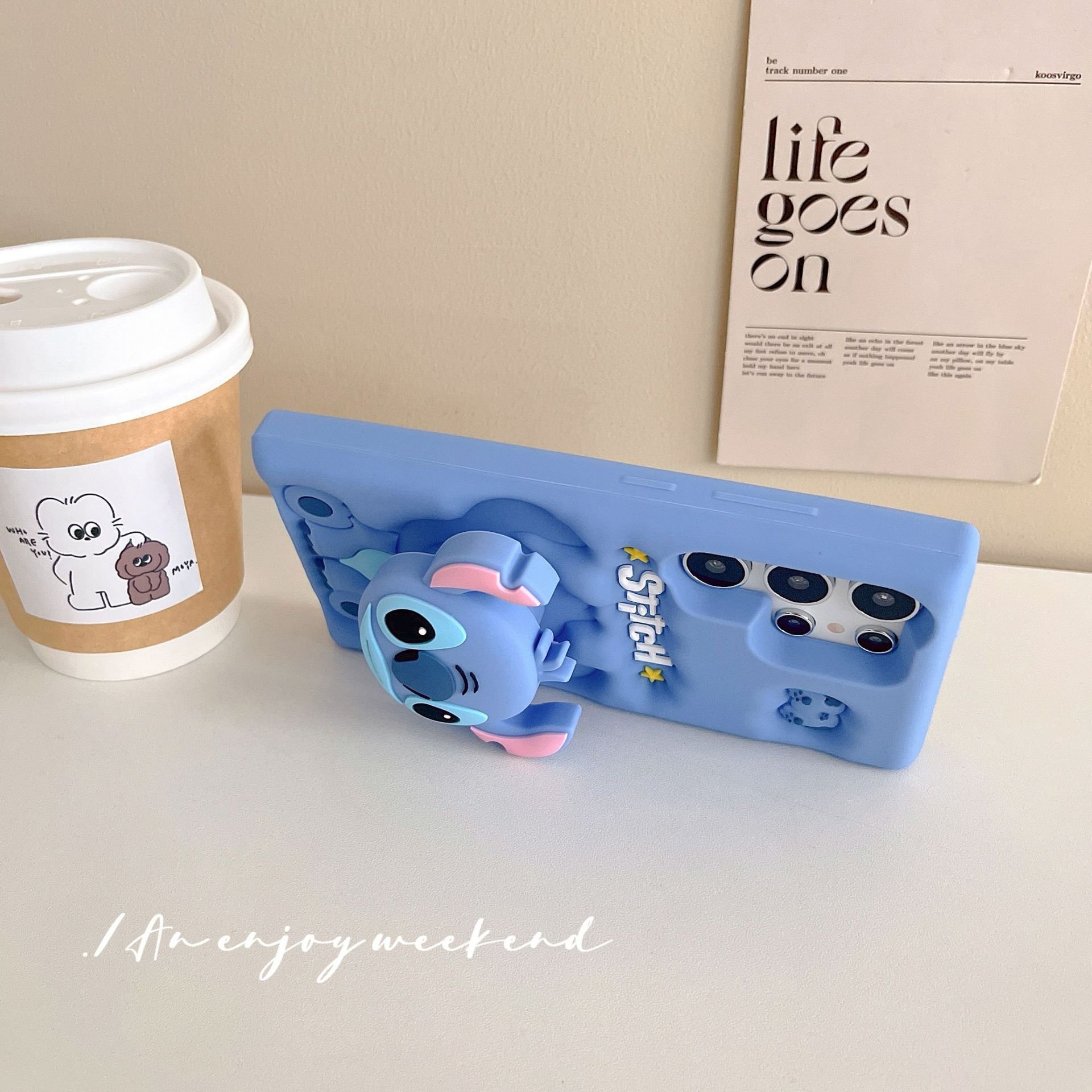 Cute cartoon silicone Samsung phone case for samsung s24ultra s24plus s24 s23 s22 A54