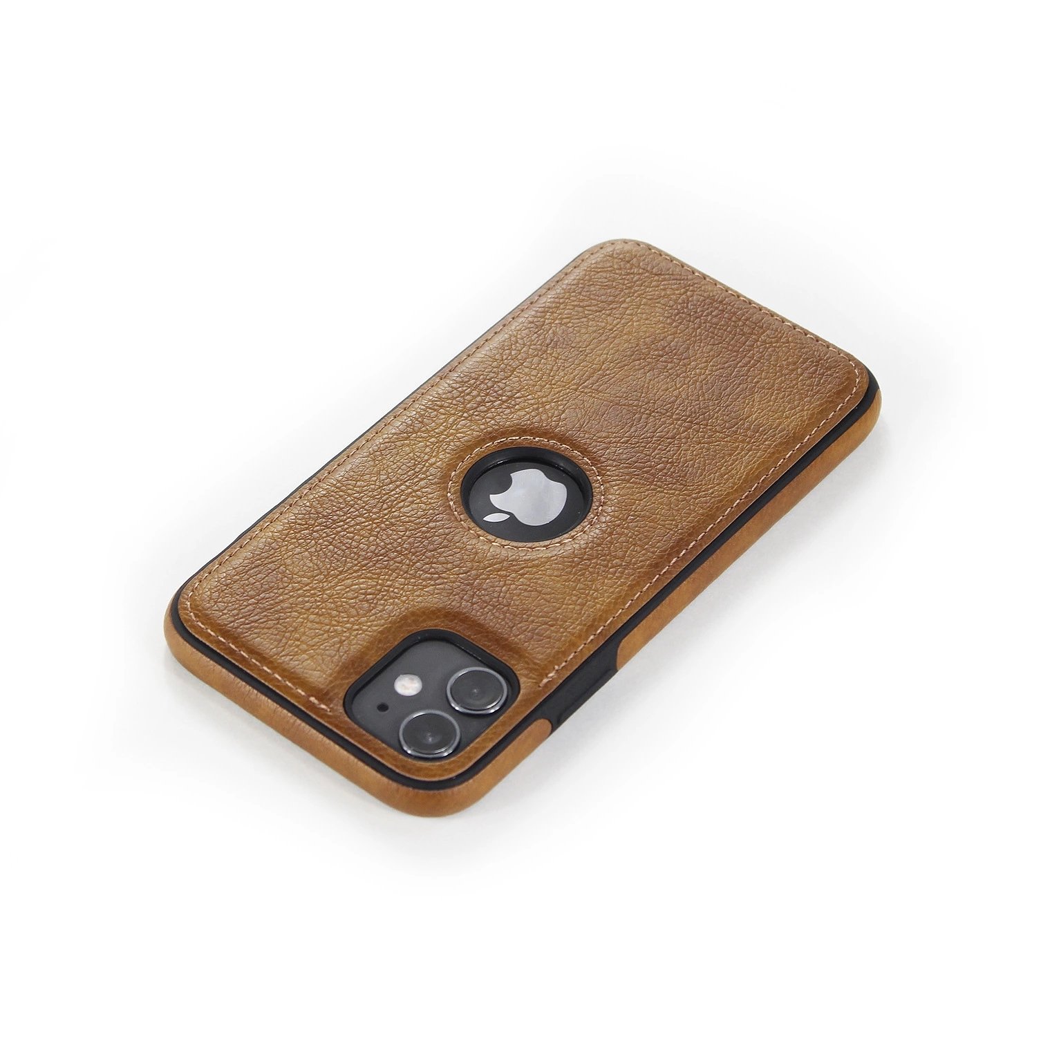 Leather Phone Case for iPhone 11 Lychee Pattern PU Leather Back Cover Mobile Phone Shell Case for Apple iPhone 13 Pro Max 12 Pro