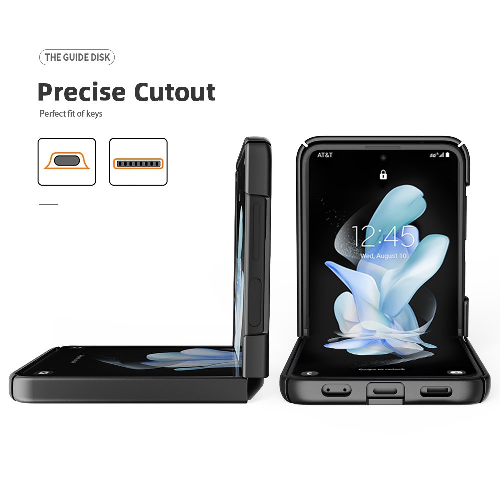 New Design For Samsung Galaxy Z Flip 3 4 Folding Holster Belt Clip Back Cover Hard PC Shockproof Mobile Phone Case