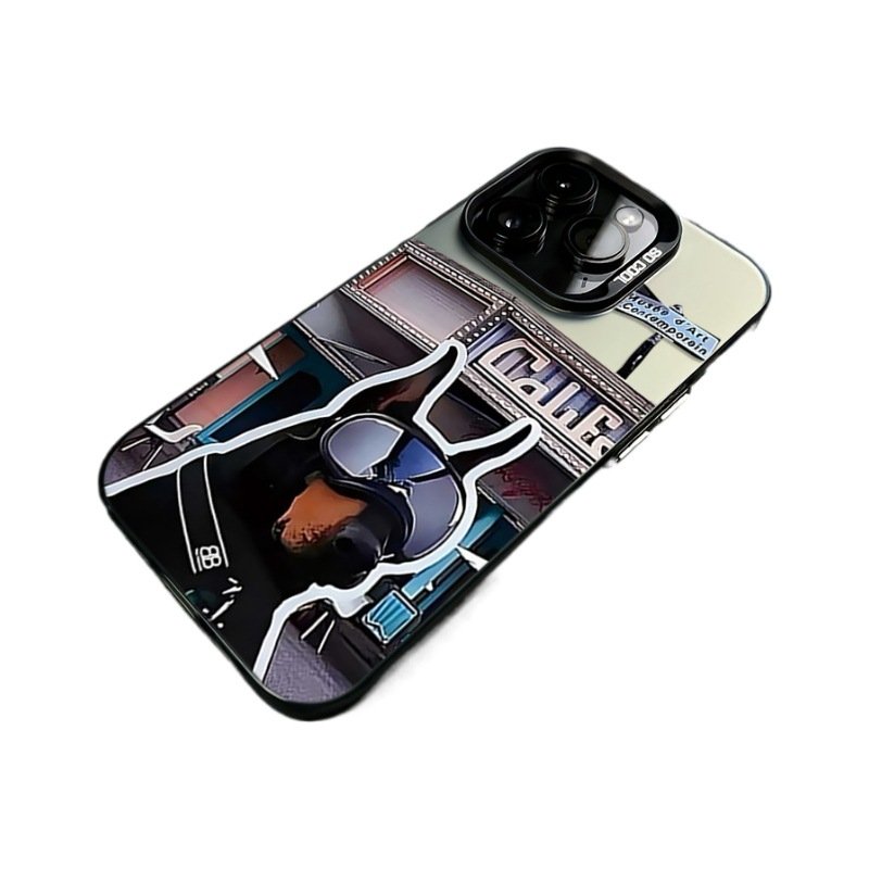 Ins Sweet Cool Retro Mobile Phone Case Full Cover Soft Phone Case For Iphone11 12 13 14 15mini/plus/pro/promax/x/xr/xs Max