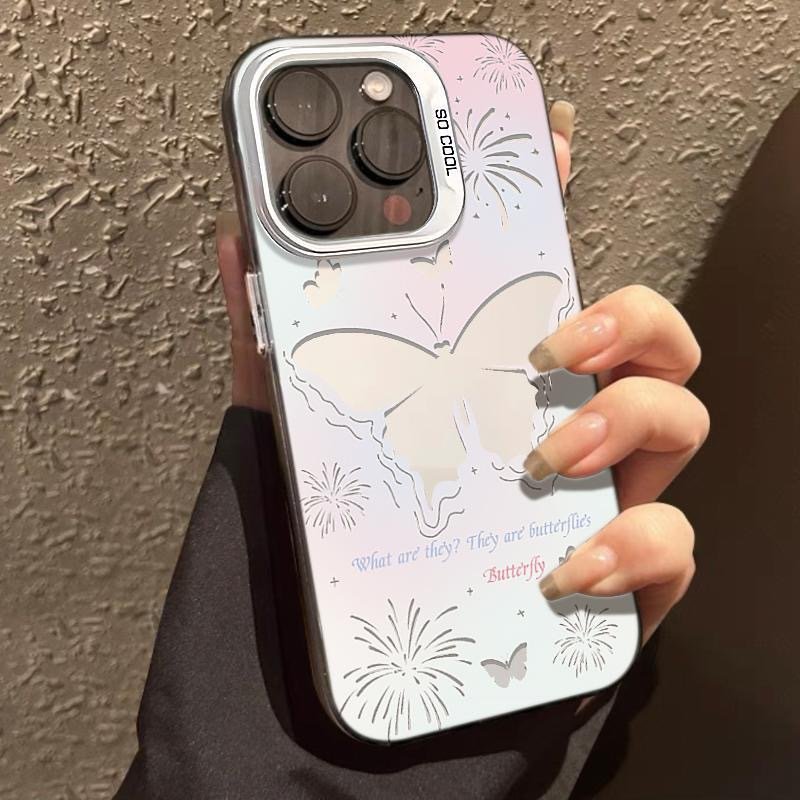 Ins Sweet Cool Retro Mobile Phone Case Full Cover Soft Phone Case For Iphone11 12 13 14 15mini/plus/pro/promax/x/xr/xs Max