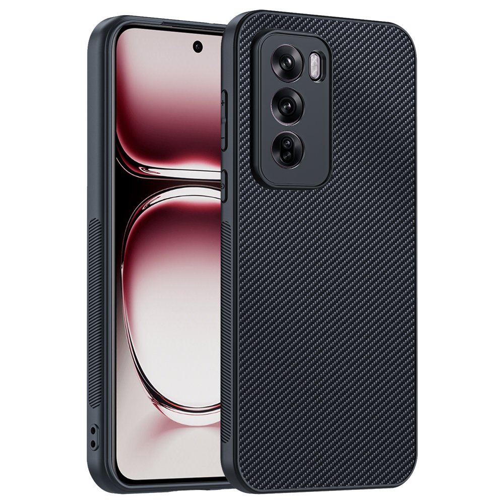 For Oppo Reno12 Pro Mobile Phone Case Ultra-thin Leather Anti-fall Shockproof For Oppo Reno12 Phone Cover