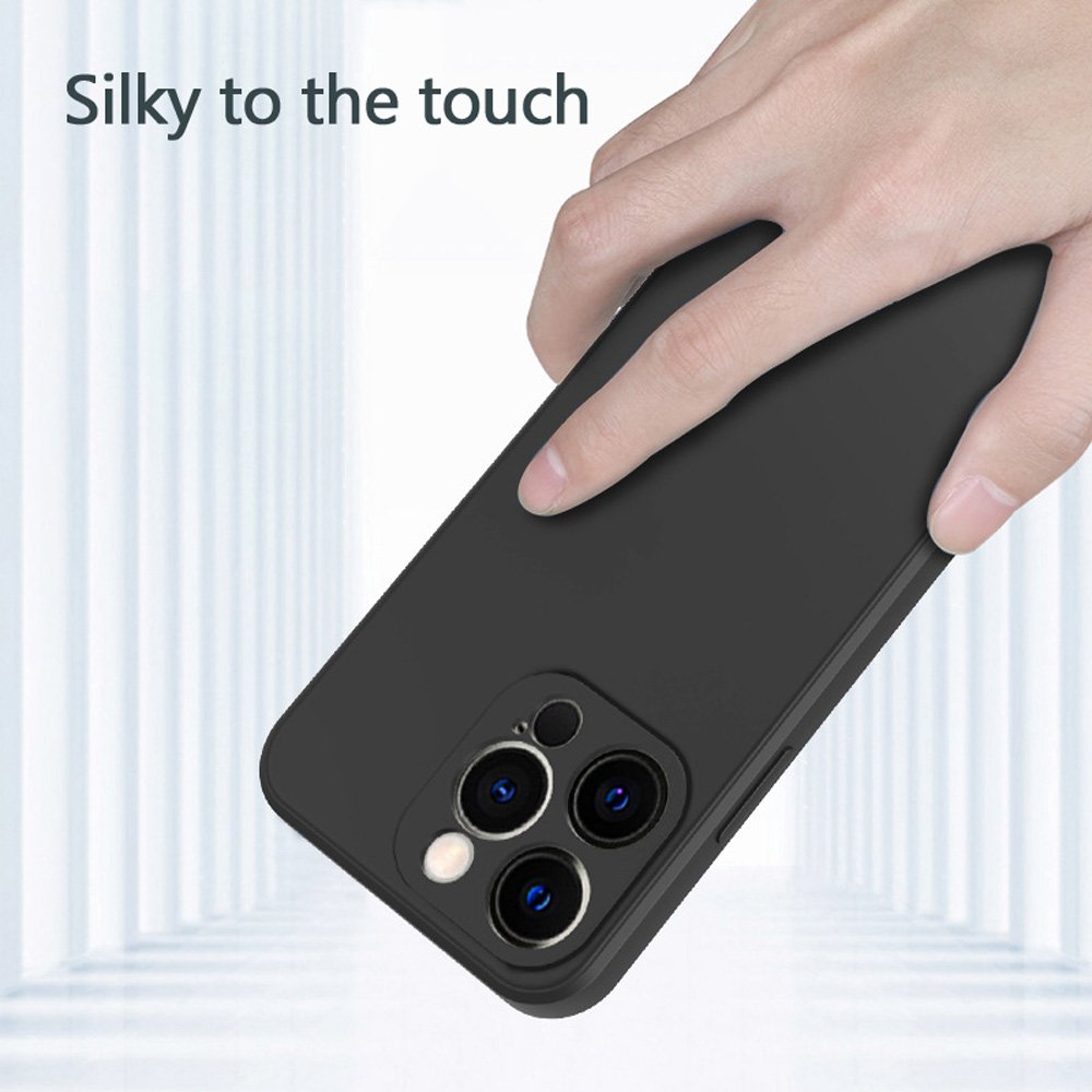Luxury For iPhone 12 Pro Max Dropproof Case Anti Knock High Quality Soft Silicone Mobile Phone Case Cover For iPhone 14 13 12 11