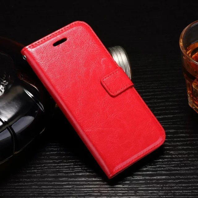 Whole sale PU Leather Mobile Phone Case with Stand Function Card Slots Flip Case