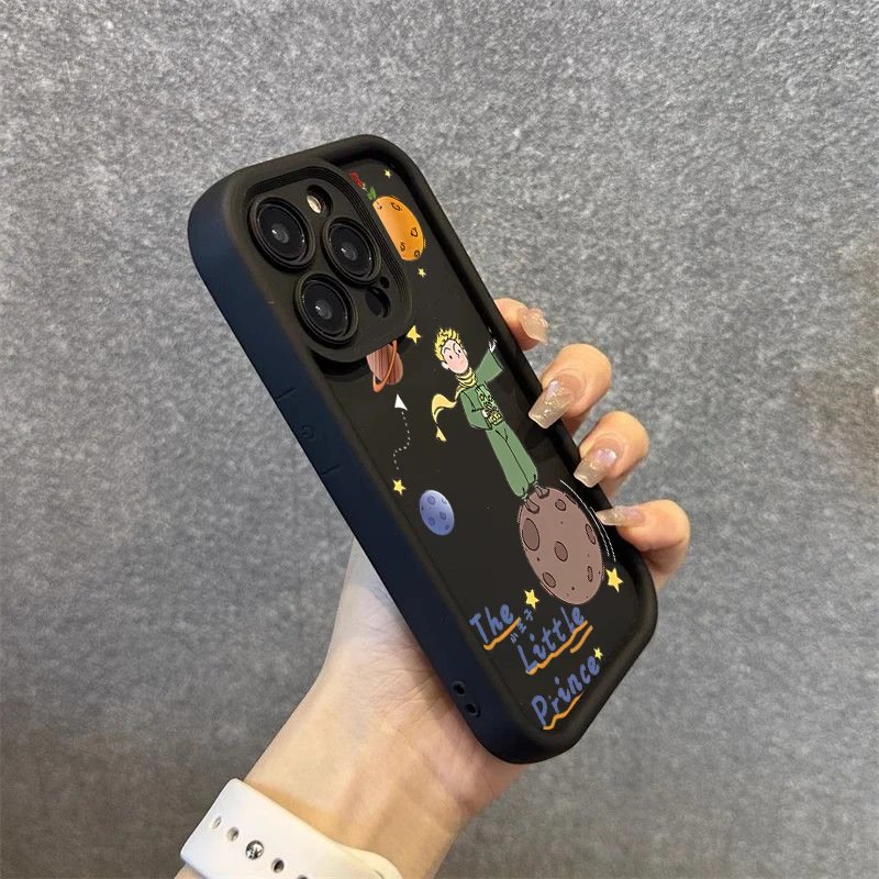 Graffiti Planet The Little Prince Case For Xiaomi Redmi Note 12 13 Pro Plus 12S 11S 11 10S 10 Redmi 12 13C Soft Silicone Cover