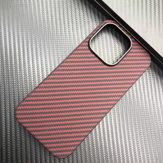 MOQ 1pcs Slim and Lightweight aramid carbon fiber case for for iPhone 14 cover phone case