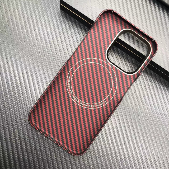 MOQ 1pcs Slim and Lightweight aramid carbon fiber case for for iPhone 14 cover phone case