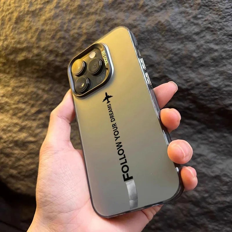 Airplane Route Design Phone Case For Redmi 12 13C For Xiaomi Redmi Note 13 12 11 10 Pro Plus 12S 11S Hard Matte Shockproof Cover