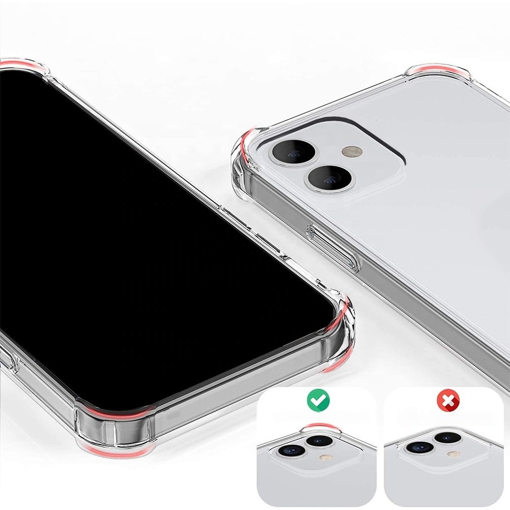 Wholesale Transparent Clear Soft TPU Shockproof Phone Case For IPhone 16 15 14 13 12 X Xs Max XR 11 8 7 Pro Case