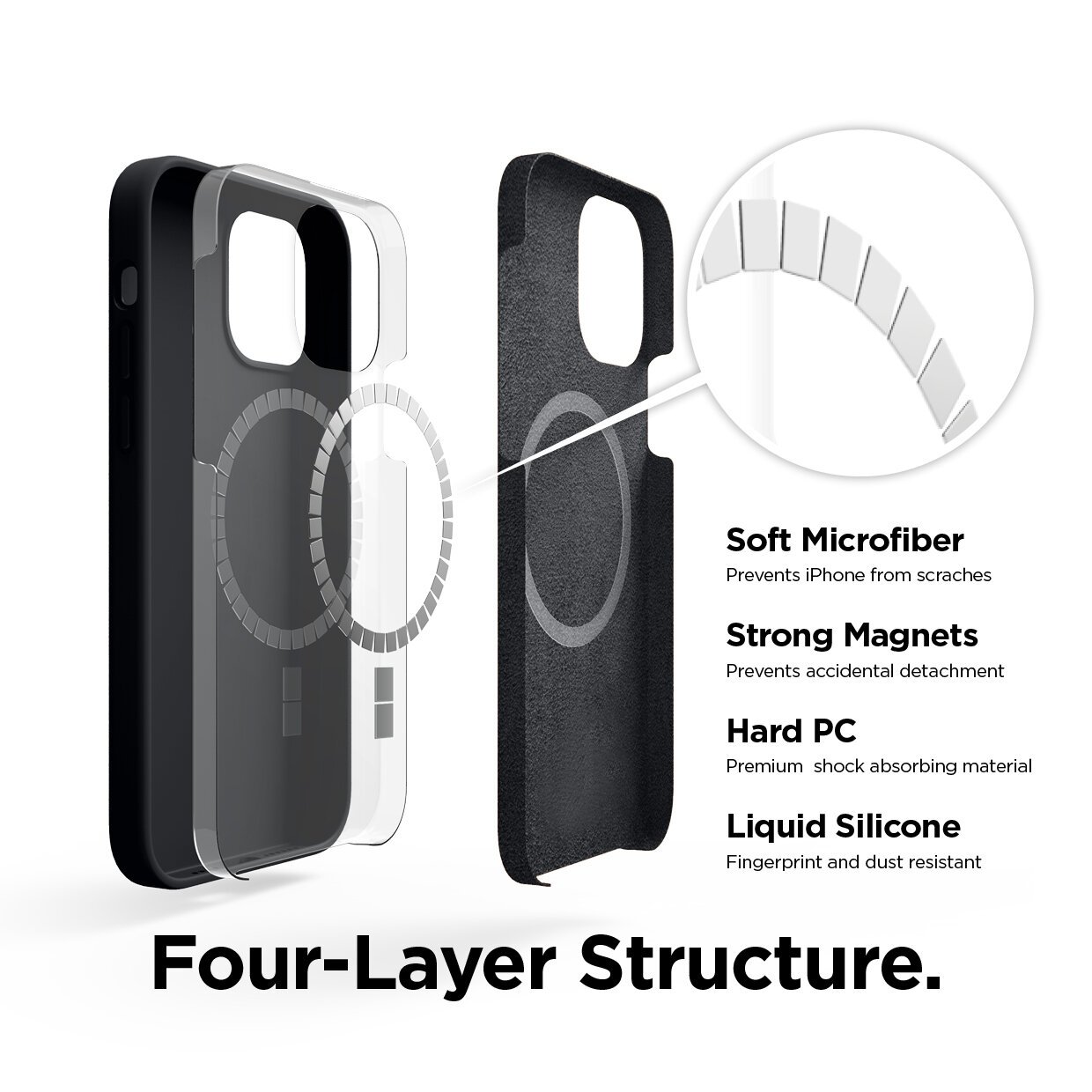 Factory wholesale price liquid silicone cell phone cases with wireless charging function for iphone 12 13 14 15 pro max plus