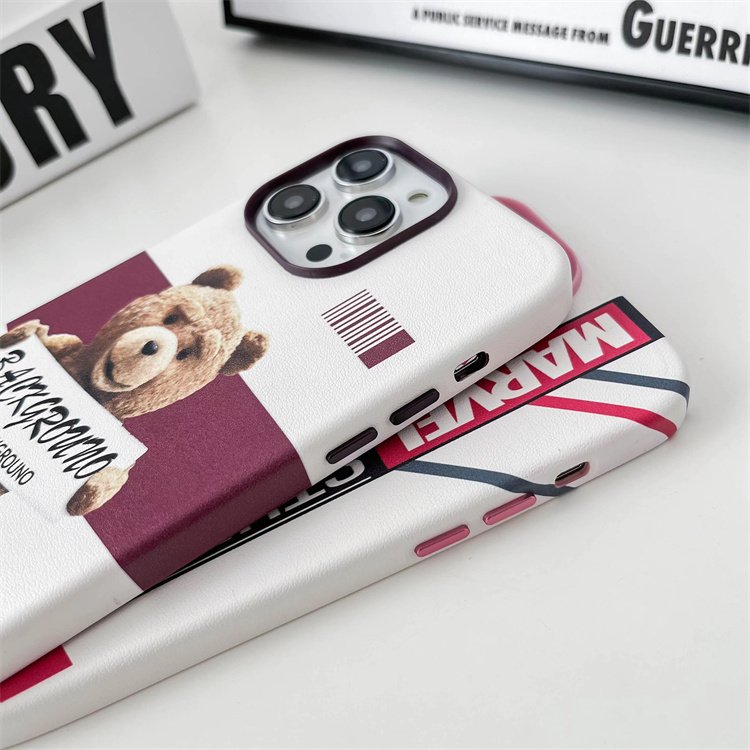 Custom Popular Patterns Anti-drop Abrasion Resistant Luxury Leather Mobile Phone Case for iPhone 16 Pro Max 15 14 13 12 11