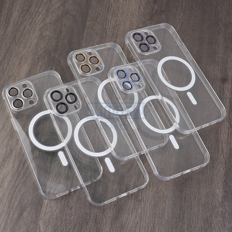 tpu clear magnetic phone case magnetic case for iphone 16 15 16 14 13 case fundas para celulares for iPhone 14 pro