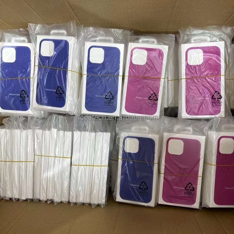 New Magnetic charging Logo Original Factory Luxury Silicone TPU Clear Casing Cover Mobile Phone Case For Iphone 14 15 16 Pro Max