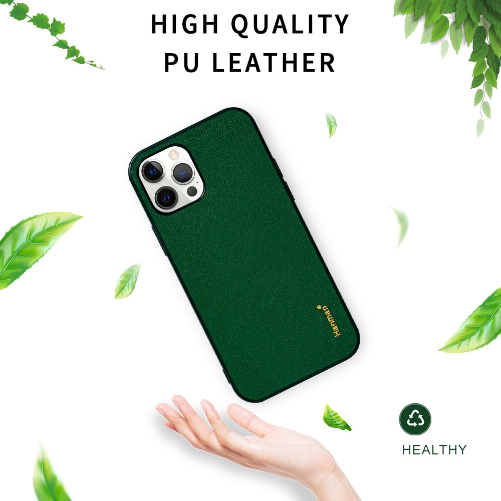 Custom pebble grain genuine leather luxury gold initial name phone case cover for iphone 12 11 13 pro x xs xr 7 7plus 8plus
