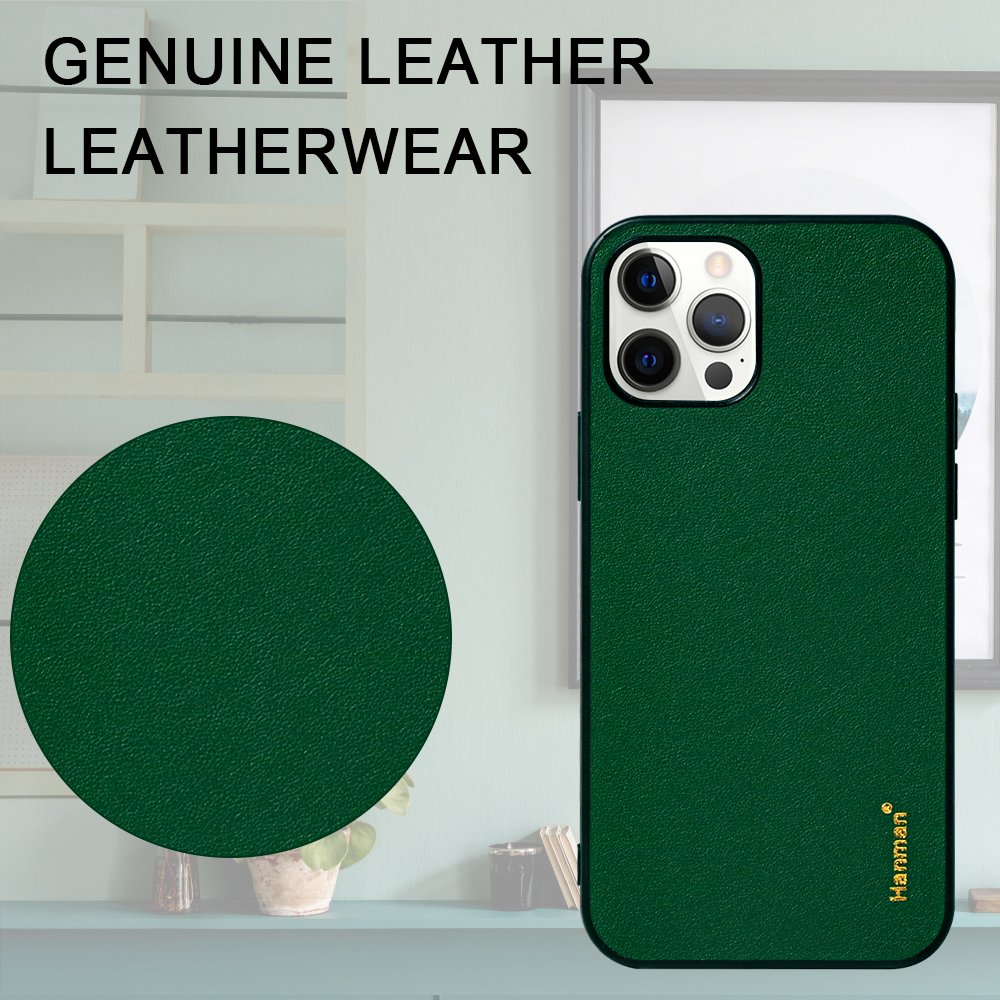 Custom pebble grain genuine leather luxury gold initial name phone case cover for iphone 12 11 13 pro x xs xr 7 7plus 8plus