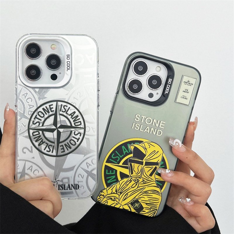 Popular Luxury Aurora Phone Case for iPhone 15 14 13 Pro 12 11 Pro Xs X XR Max TPU Clear Cases Soft Map Cover for iPhone 16