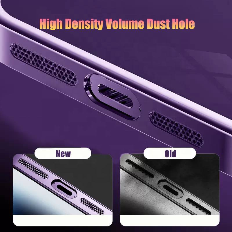Electroplate Colorful Flame Clear TPU Magnetic Phone Case Lens Protection Film Phone Shell Cover For iP 15