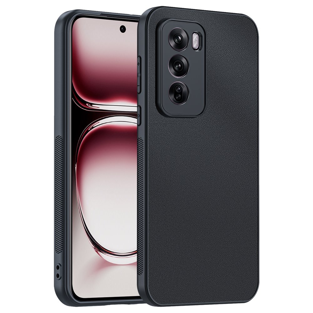 For Oppo Reno12 Pro Mobile Phone Case Carbon Fiber Anti-fall Shockproof For Oppo Reno12 Protective Phone Cover