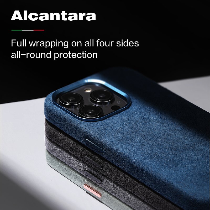 Wholesale Phone case for Alcantara Waterproof iphone 16 pro max case for iPhone14/14Plus/14Pro/14Pro Max