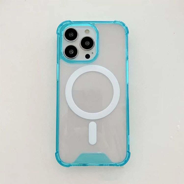 Clear acrylic phone case Original Magnetic Wireless Charging Case For iPhone 12 13 14 15 16 Pro MAX transparent PC phone case