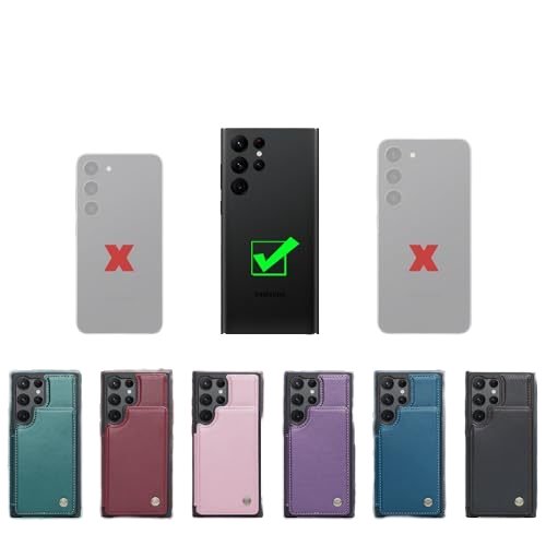 Applicable to for Samsung S24 Phone Case New Card S24 Mobile Phone Case All-Inclusive Border Drop S24ultra Protective Leather