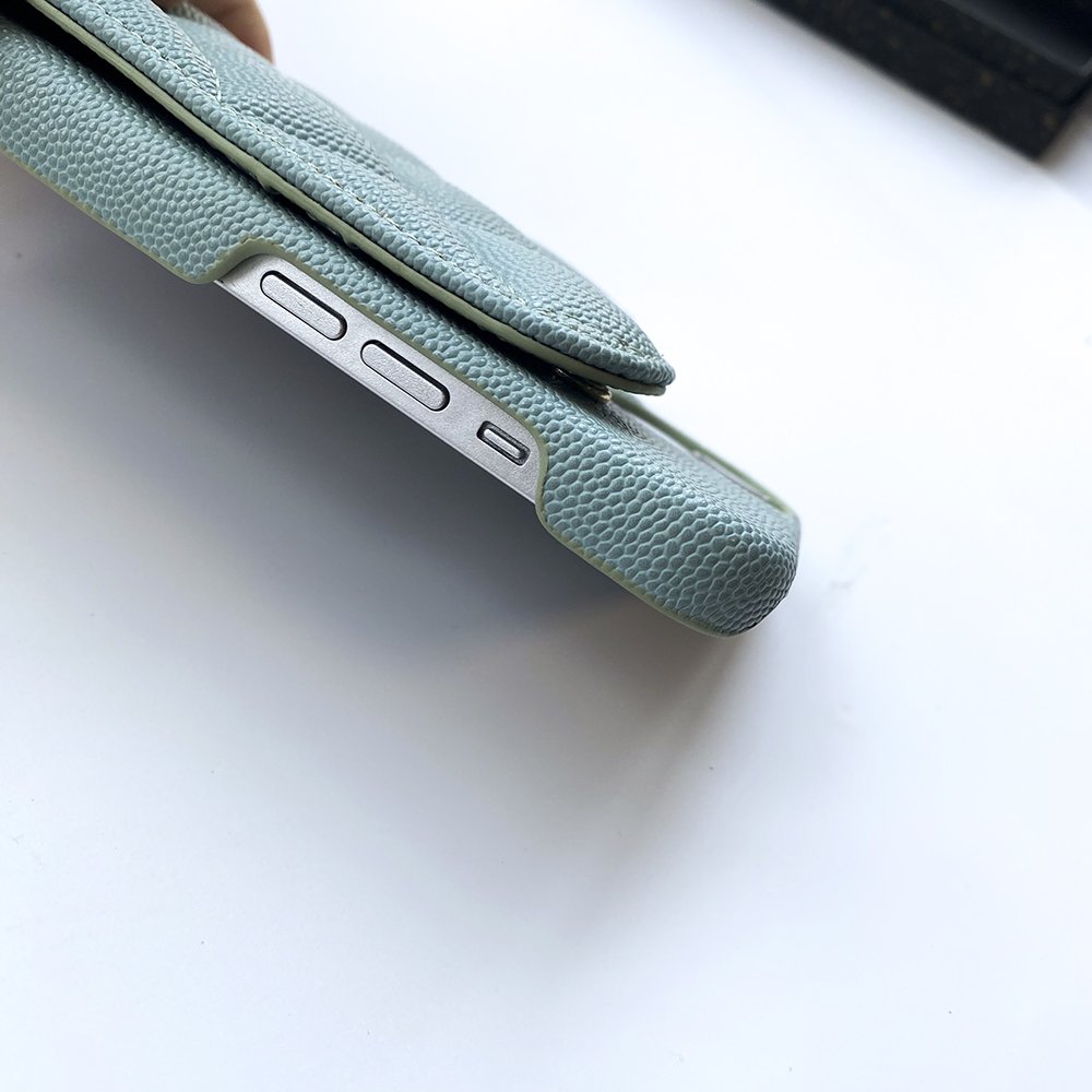 Manufacturer high quality mobile leather phone cases supplier for iphone 13 14 pro max smart embroidered mobile phone cases