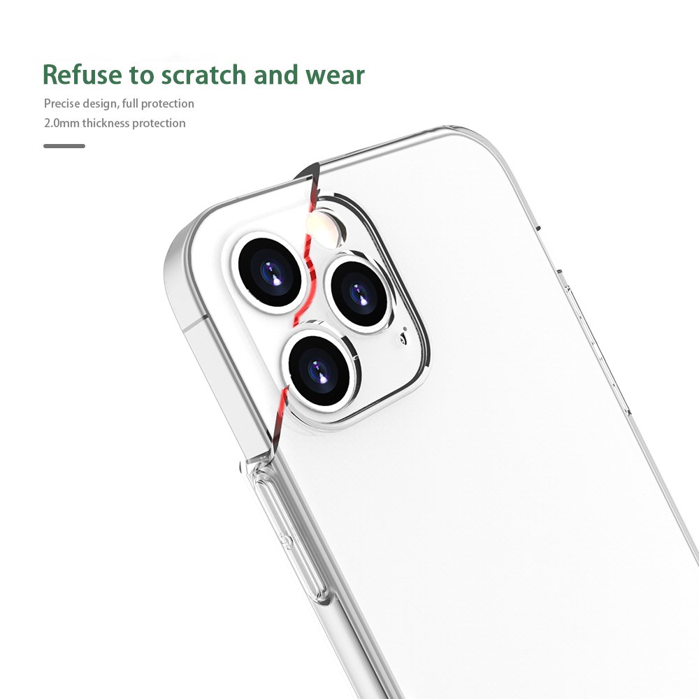 For iPhone 15 Wholesale Shockproof Crystal Clear Transparency Soft TPU Mobile Phone Case For iPhone15 11 12 13 14 Pro Max