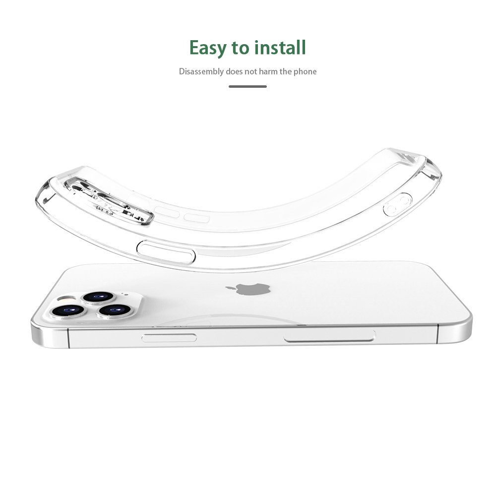 For iPhone 15 Wholesale Shockproof Crystal Clear Transparency Soft TPU Mobile Phone Case For iPhone15 11 12 13 14 Pro Max