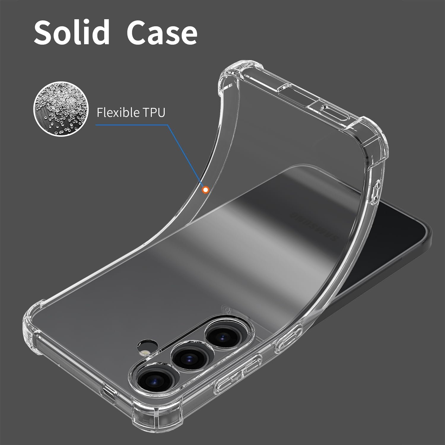 Shockproof Clear Transparent Soft TPU Mobile Phone Case For Xiaomi Mi 14 Ultra Redmi A3 11 C Note 13 Pro 12 Plus POCO A1