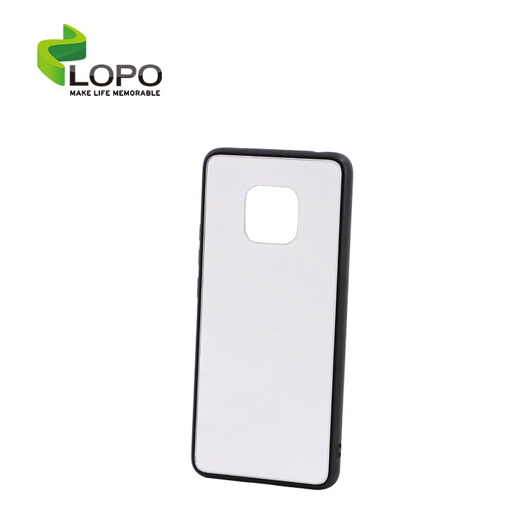Personality Photo Heat Press Sublimation Blank 2D TPU with Tempered Glass Phone Case for Huawei Mate 20 Pro