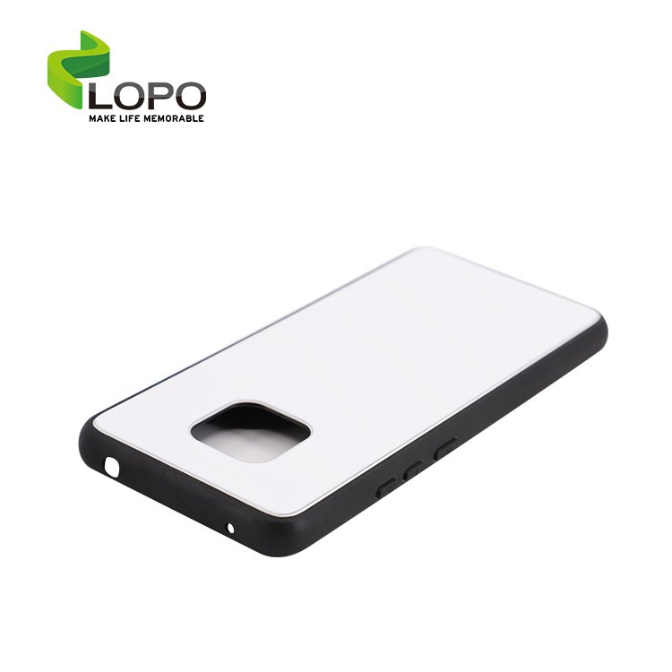 Personality Photo Heat Press Sublimation Blank 2D TPU with Tempered Glass Phone Case for Huawei Mate 20 Pro