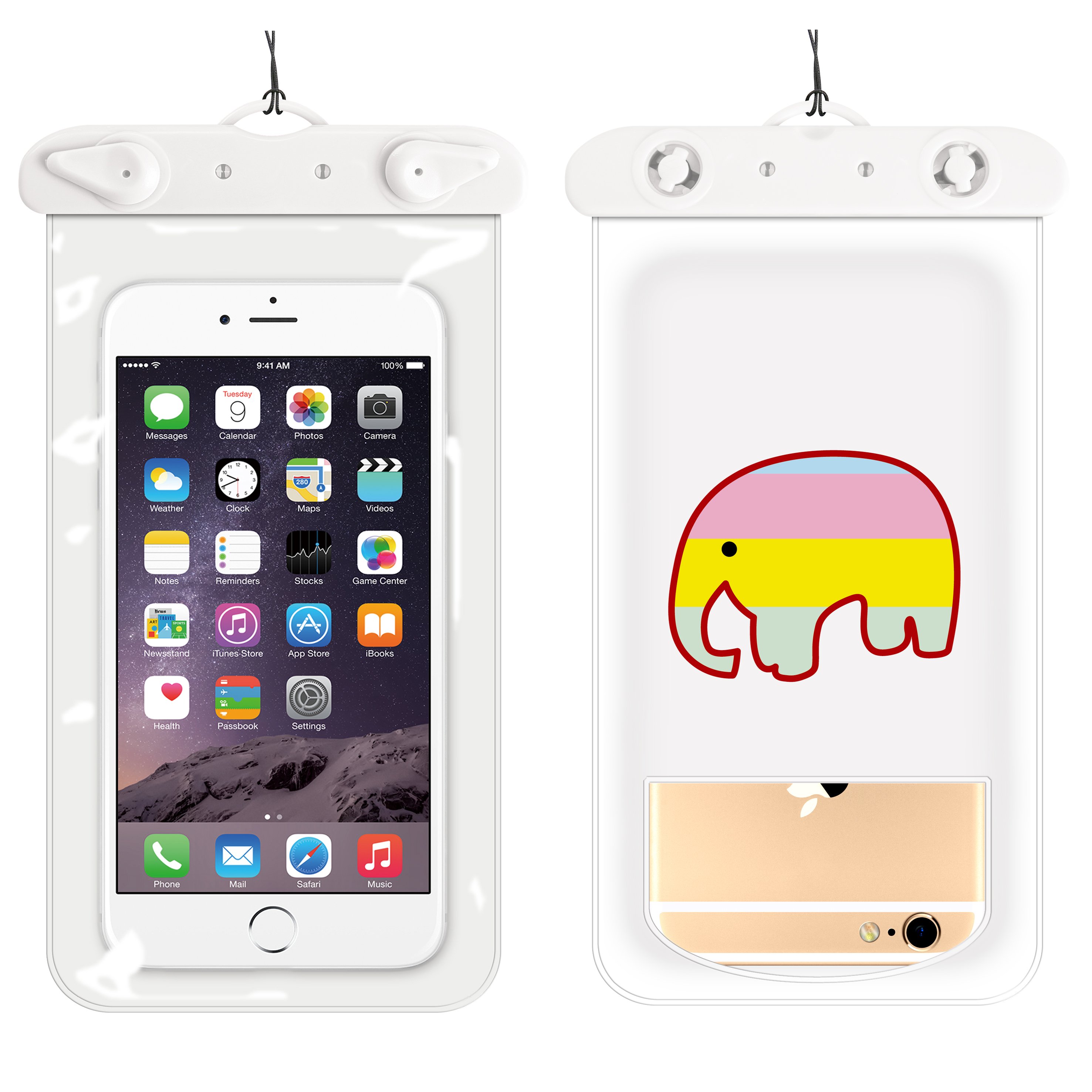 Cartoon mobile phone waterproof bag cartoon design waterproof mobile phone cover Suitable for Children