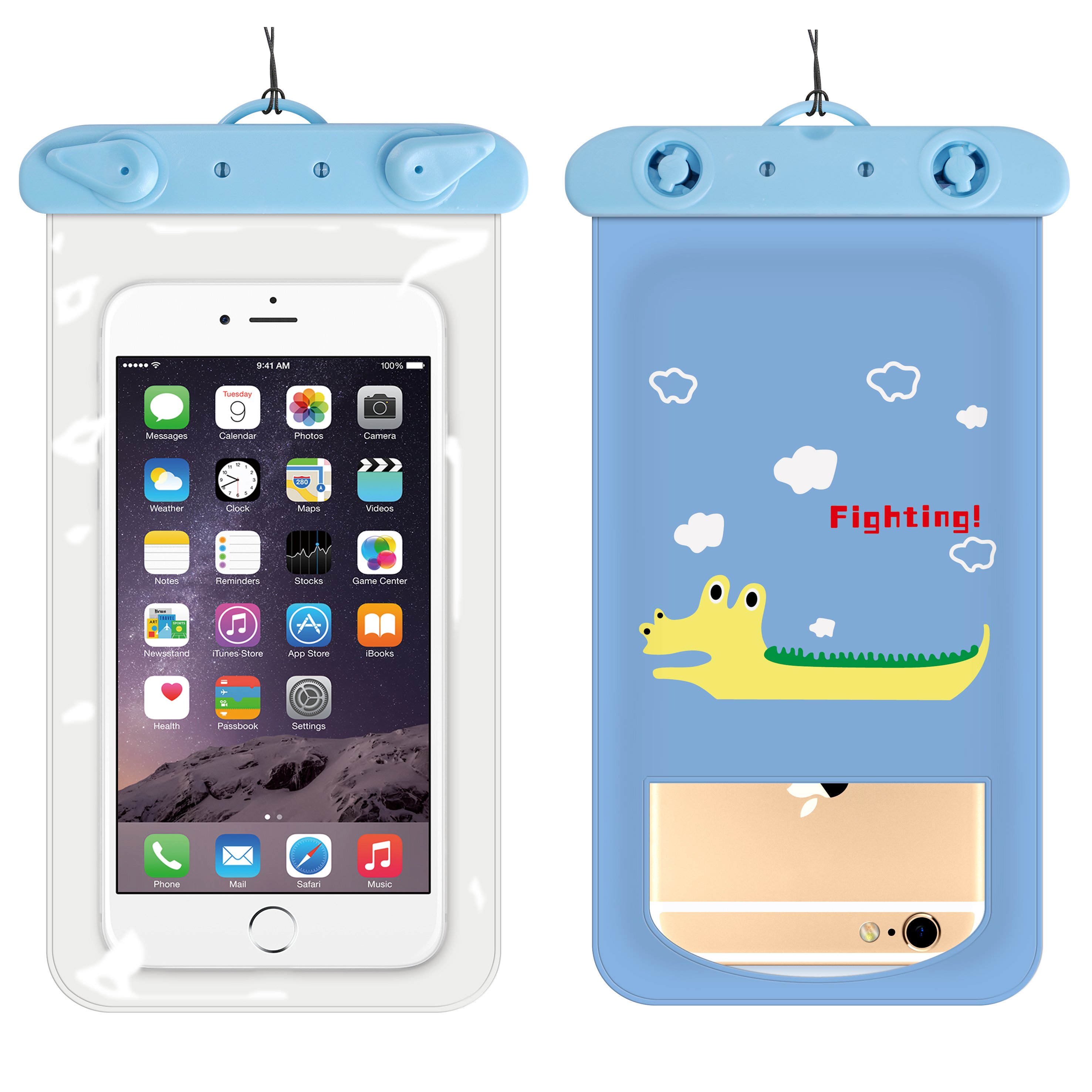 Cartoon mobile phone waterproof bag cartoon design waterproof mobile phone cover Suitable for Children