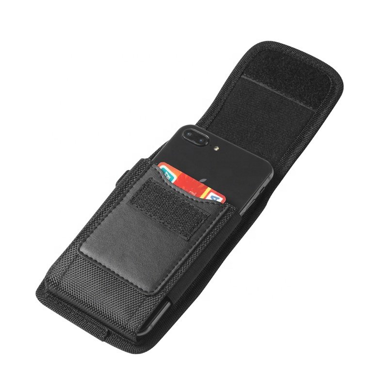 High quality mobile Phone Holster Universal nylon Waist Bag Belt Clip Pouch S M L XL Mobile Phone Case Bag