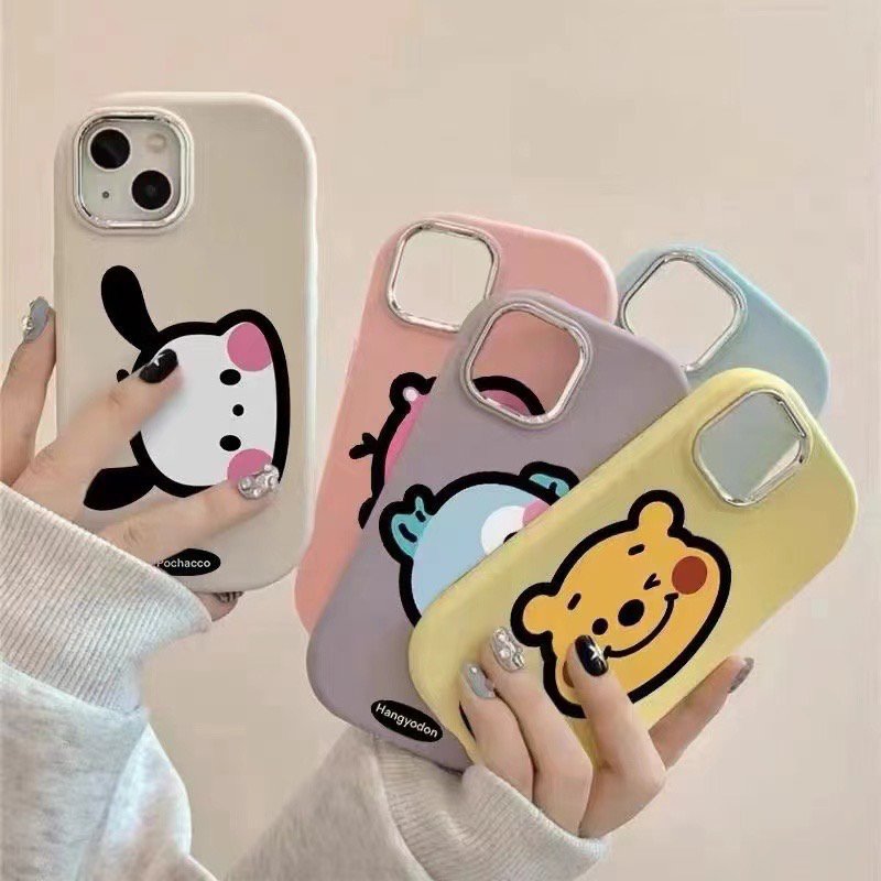 For iPhone 14 13 12 11 Pro Max XSmax XR X XS 7 8Plus All-inclusive Shell Cartoon Graffiti Mobile Phone Case