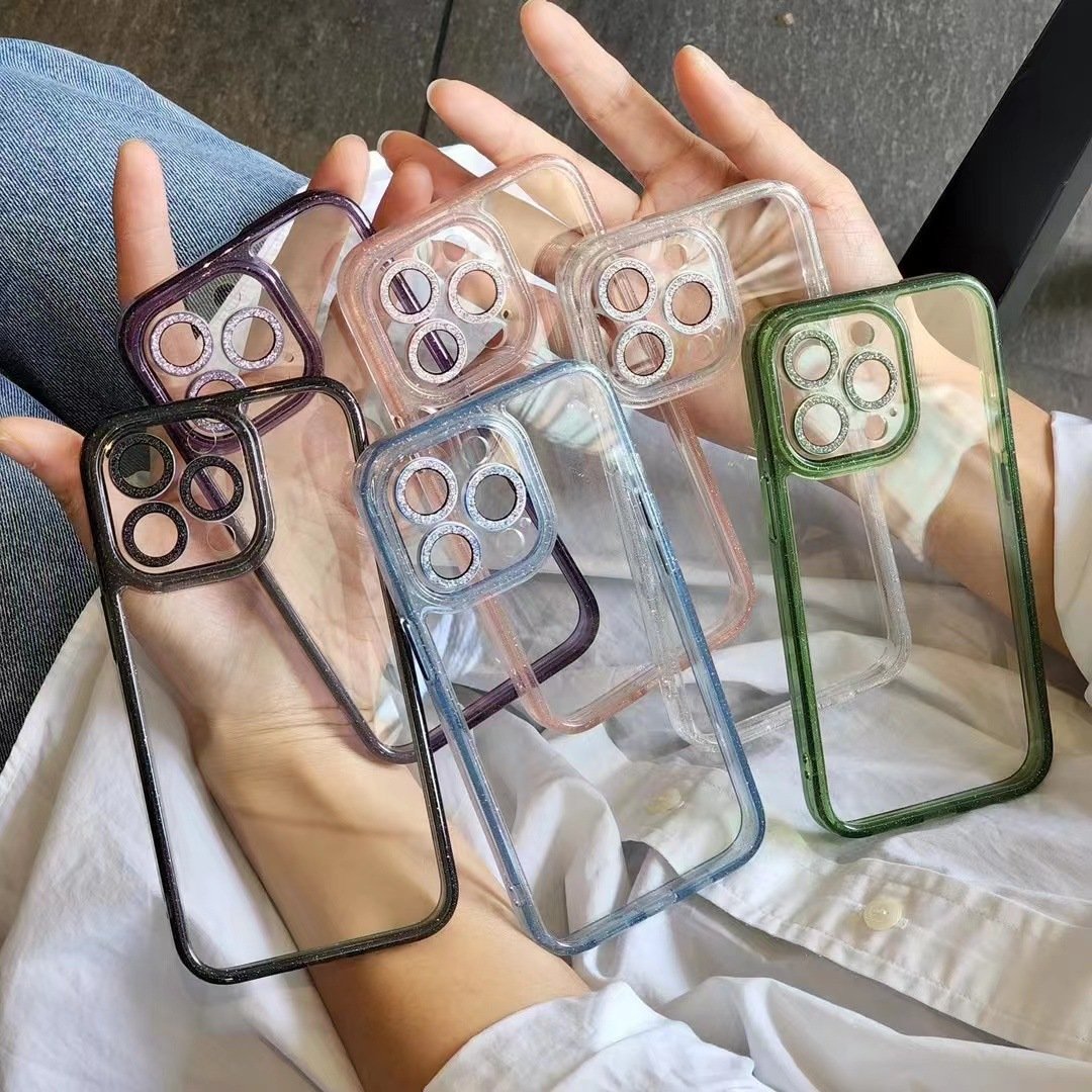 Custom Logo Clear Phone Case Silicone Anime Phone Case 111/12/13/14 Pro Max Mobile Cell Phone Cases Luxury For Iphones