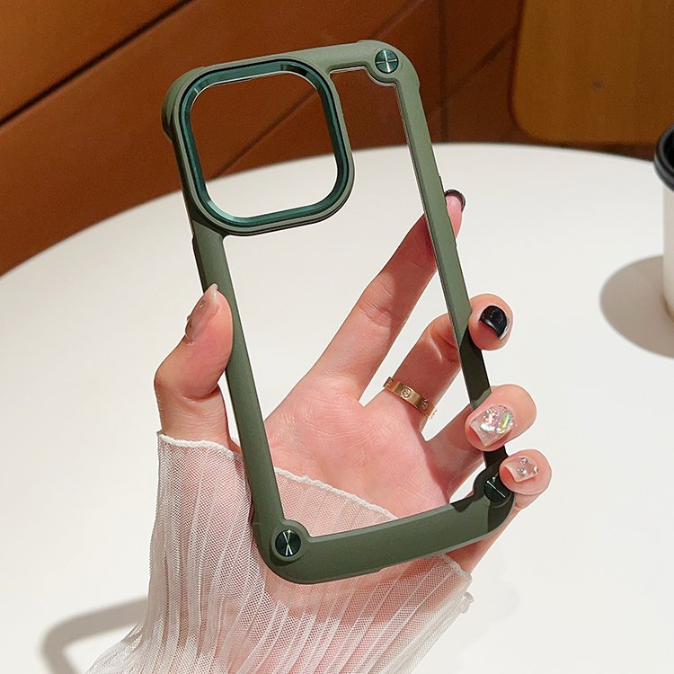 Matte Mobile Phone Cover For IPhone 14 13 12 11 Pro Max Transparent PC Cell Phone Case For IPhone 15 16 Pro Max