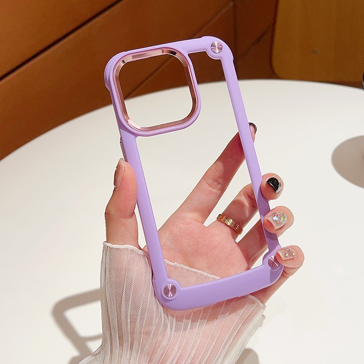 Matte Mobile Phone Cover For IPhone 14 13 12 11 Pro Max Transparent PC Cell Phone Case For IPhone 15 16 Pro Max