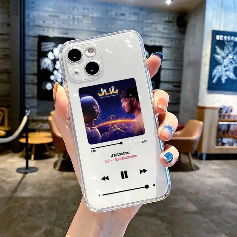 JuL C'est Pas Des Lol Png Phone Case Transparent Soft For Iphone 11 13 12 14 Pro Max Mini Plus