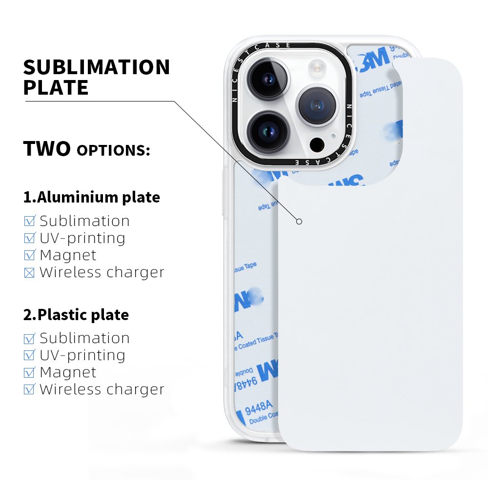 Transparent Matte Phone Cases For Sublimation Clear Phone Covers 2D Sublimation Phone Case For Iphone 16 15 14 13 Pro Max